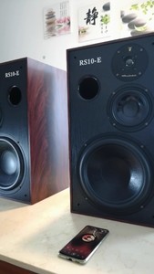 万元级别美国进口喇叭10寸发烧级HIFI书架音箱b低音炮音响