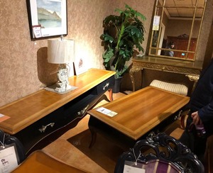 法式复古实木家具，购于百川家居，电视柜+茶几，全实木，八九成