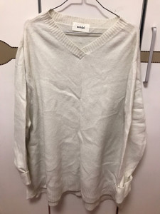 snidel 日本正品白色毛衣 均码。售出不退不换