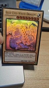 游戏王 青眼白龙ghr/ggr，tcg英文版限刷，品相如视频