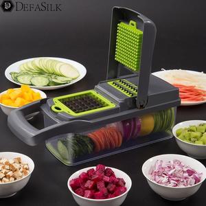 创意多用途家庭切菜器水果蔬菜切丝切片切丁一体机创意厨房工具