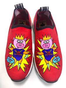 正品DG班纳杜嘉小猪休闲鞋，31码，内长19cm，购于北京S