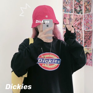 Dickies/迪克斯薄款卫衣圆领套头卫衣秋冬男女情侣款