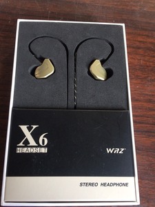 WRZ X6立体声耳机 有线耳挂式带麦 没有使用过，功能正常