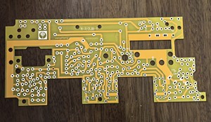 红灯2J8-1收音机电路板，（现货黄色双层板），依据实物制作