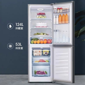 海信177升双开门双门小型租房冰箱家用节能宿舍冷藏冷冻冰箱