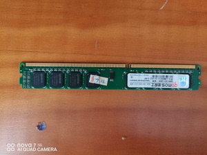 家里电脑升级配件拆下一条金魔士ddr3,4g 1600内存条