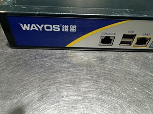 WAYOS 维盟 路由器 S100 6口千兆 官方原版系统3