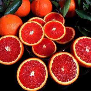 【9.8包邮】10斤四川资中血橙新鲜果冻橙子塔罗科薄皮红橙当
