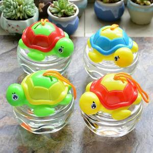 乌龟缸大号鱼瓶龟瓶手提龟缸塑料乌龟缸透明宠物饲养盒子小金鱼缸