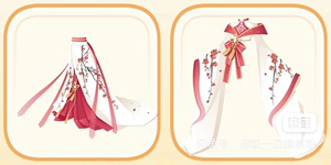 奥比岛魔力时装 元旦小花和风裙、元旦小花和风衣  标价为两件