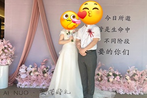 出门纱出阁宴轻纱 虎丘婚纱城购入 背后系带