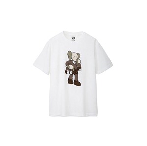 UNIQLO优衣库 x KAWS 联名款 灰色玩偶印花短袖T