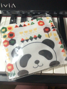熊猫屋杯垫12*12cm，全新带吊牌，在重庆机场专卖店买的，