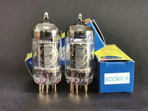 全新金脚捷克JJ ecc802s 12au7 ecc82电子