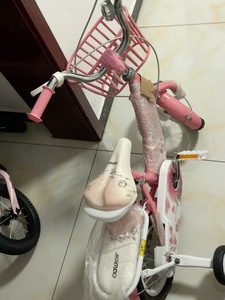 三合顺儿童自行车，全新，粉紫色，因孩子已经有辆自行车了，朋友
