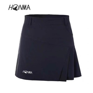 库存出售：Honma新款高尔夫女装短裙纯色时尚简洁防走光修身