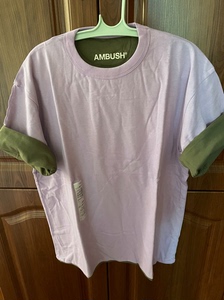 AMBUSH 两面穿短袖上衣，男女同款，购于日本，全新1码，