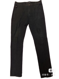 马克-华菲黑色男士裤子、正品、超板正、料子太好、腰围尺码30