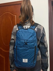 NH挪客超轻薄折叠背包，便携户外防水，跑山双肩包，可压缩旅行