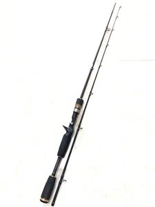 威海鱼竿两节枪柄碳素路亚竿1.8米M调先径2元径11自重13