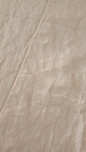 出售宜家法国雨露亚麻剩余40*40厘米刀口布制作的被罩，尺寸