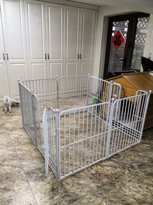 全方管狗狗围栏栅栏室内大型犬小型中型宠物栏杆隔离栏护栏狗笼子