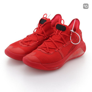 安德玛Curry6运动篮球鞋红色44码