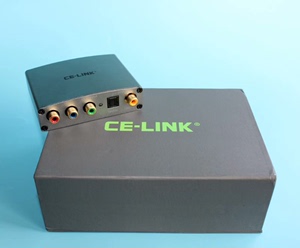 CE-LINK海能实业色差转hdmi转换器ps2/wii/X