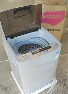 樱花洗衣机全自动家用5.5公斤小型波轮 智能蓝光 洗脱一体