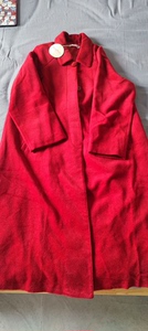 FancyKidz定制 日本古着定制 酒红色复古外套