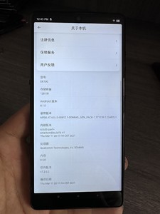 锤子坚果R1手机8+128G内存，高通骁龙845处理器，成色