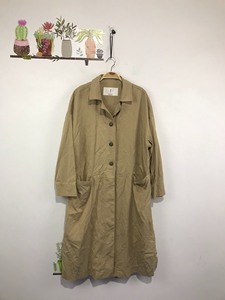 MSLAN   女装春秋风衣外套，XL码，宽松版，约八五成新