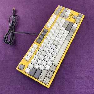樱桃黑轴机械键盘黄科壳版魔力鸭机械键盘