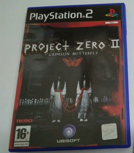 零 红蝶 ps2 欧 盒说全  PROJECT ZERO Ⅱ