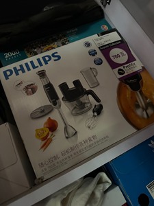 Philips飞利浦+HR1677手持式搅拌机+打蛋器+粉碎