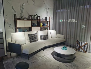 欧陆空间棉麻布艺沙发，同城价格优惠