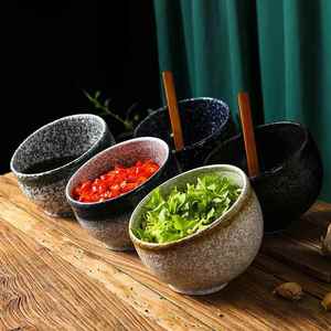 日式自助餐厅调料台容器火锅店酱料碗蘸菜盆陶瓷商用钵钵鸡小料缸