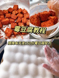 香辣霉豆腐配方技术制作教程自选商用教程技术配方转让