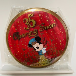 日本东京迪士尼 35周年限定 纪念徽章 大饼章