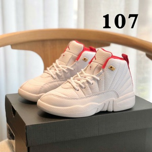 AJ12乔12童鞋 9色可选❗️蒂芙尼黑红男女儿童篮球鞋运动