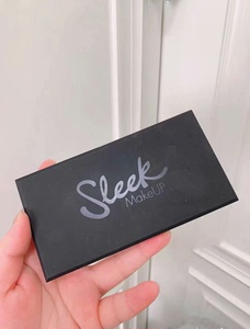 英国Sleek 12色眼影盘，正品，仅用了黑色试色棕色。其他