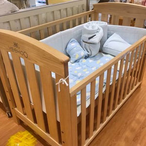 婴儿床商场3000多➕配套英式床垫商场3000多➕英式床围