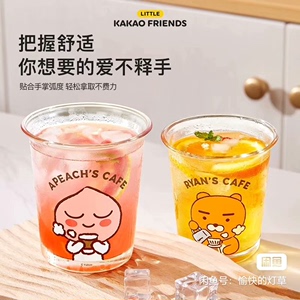 kakao联名玻璃杯 狮子屁桃 370ml 二选一