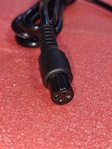 小米平衡车充电器电源输出线 充电线头 4孔插头线