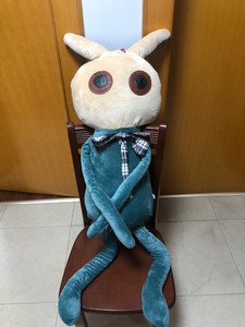 兔斯基个性大眼兔子抱枕毛绒玩具公仔娃娃