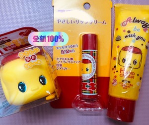 日本进口Fueki小黄鸭系列儿童面霜，润唇膏，护手霜三件套！