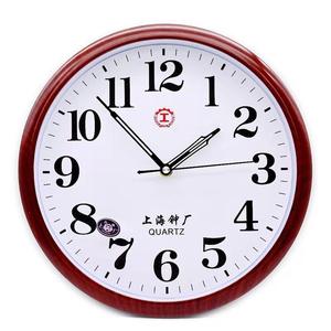 上海钟厂时钟表客厅卧室家音用墙钟现代简约石英钟座挂钟台钟静钟