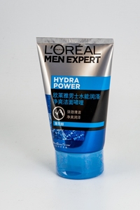 L'OREAL 欧莱雅男士水能润泽净爽洁面啫哩100ml，2