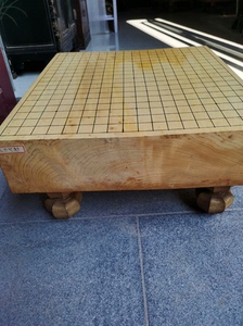 日本回流榧木棋盘，棋墩，棋桌，品相尺寸如图，二手商品不支持退